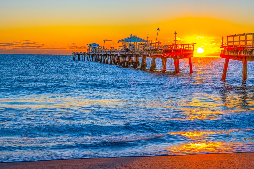 Radiant Dawn at Commercial Boulevard Pier