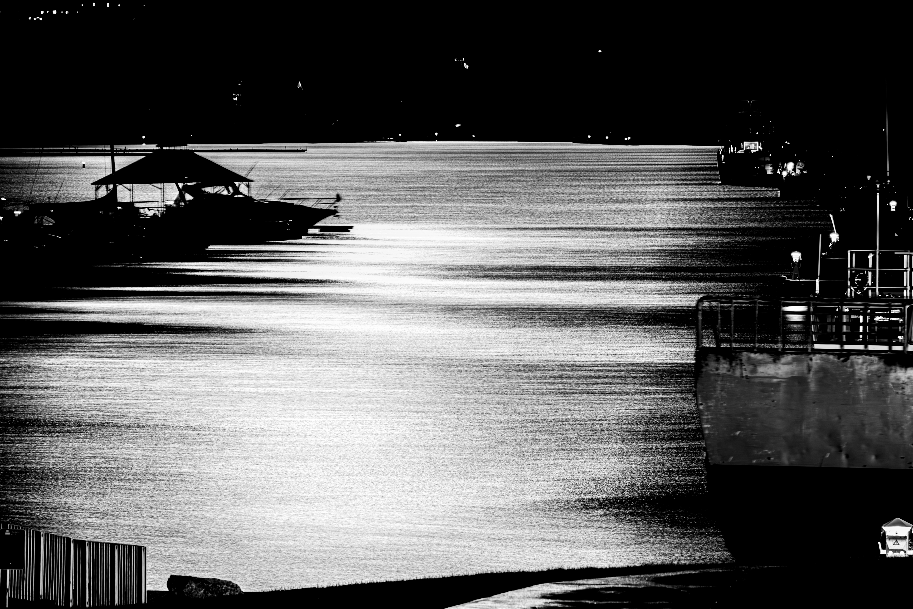 Silver Silence of the Harbor
