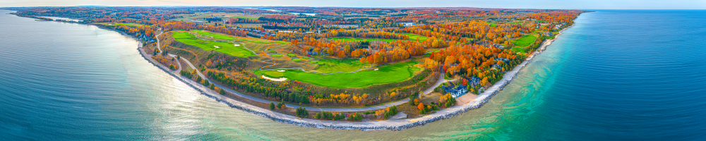Fairways On The Edge Of A Great Lake